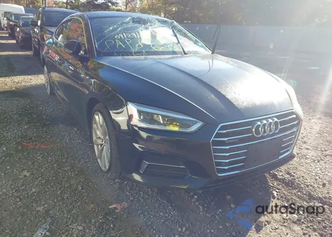 2018 Audi A5 2.0T Premium из США, поврежденный, VIN WAUBNCF5XJA086201